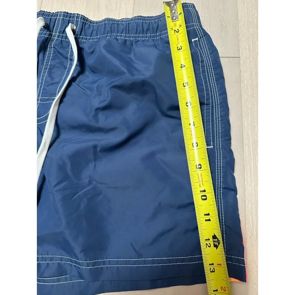 Sundek Swim Trunks Navy Classic Stripe 4
